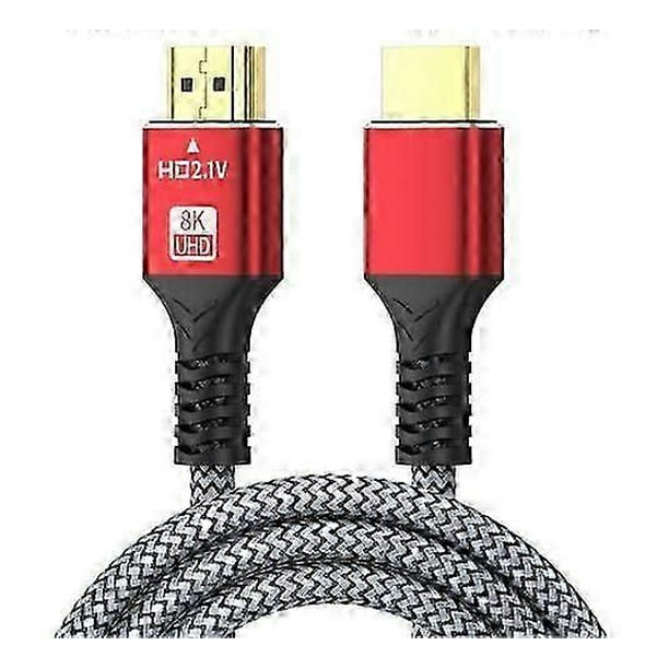 HDMI Cable 5M 2.1,Ultra HD Cable High-Speed Lead 48Gbps, HDMI Cable (8K@60Hz