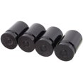 thumbnail image 1 of TOMALL Tire Valve Stem Caps Black Bullet Shell for Motorcycles Vans ATV, 1 of 5