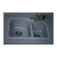 thumbnail image 3 of Dual Mount Composite Double Bowl Kitchen Sink in Bisque Finish, 3 of 3