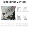 thumbnail image 5 of BANET Throw Pillow Cushion Cover, Grand Piano with Ornamental Swirls , Decorative Square Accent Pillow Case 18x18in, 5 of 5