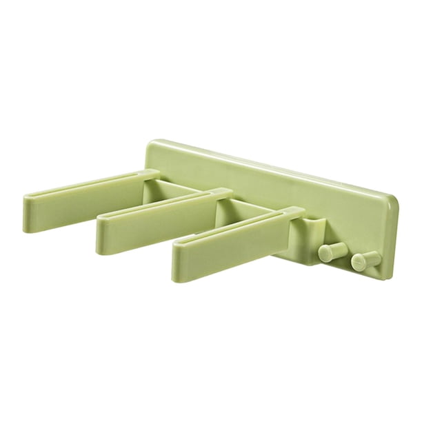 Dispensador de pasta de dientes de pared para baño. Verde