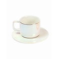 thumbnail image 2 of Juego De 4 Tazas De Ceramica Con Plato, 2 of 3
