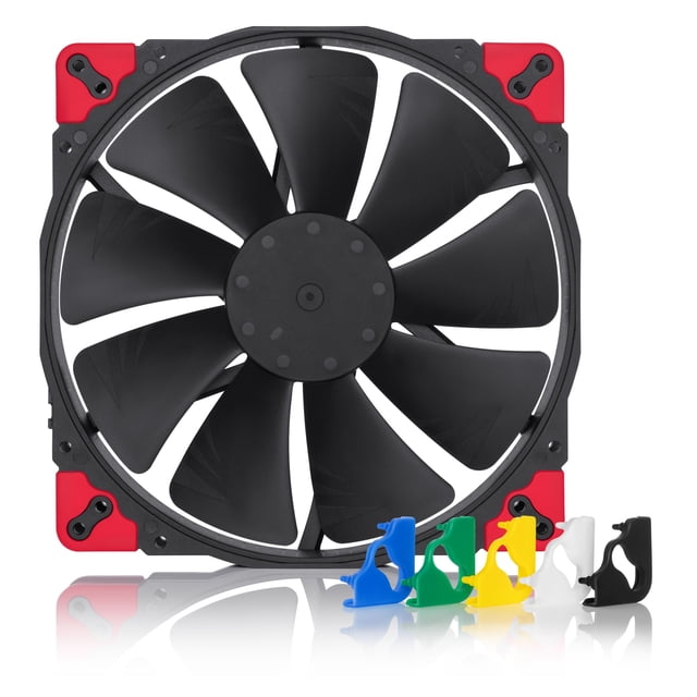 Ventilador para computadora Noctua NF- A20 PWM CH.BK.S