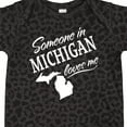 thumbnail image 4 of Inktastic Someone in Michigan Loves Me Boys or Girls Baby Bodysuit, 4 of 5