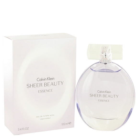 Calvin Klein Sheer Beauty Essence Eau de Toilette Spray Perfume For Women, 3.4 Oz