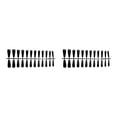 thumbnail image 2 of ZheElen Fake Nail Set French Style Scratch Resistant Press-on Fingernails Full Cover Removable for Trimble Adjustable Manicure Stickers Type 13 2Set, 2 of 6