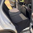 thumbnail image 1 of Back Seat Extender for Dogs with Hard Bottom - Dog Car Seat Bed & Hammock with Mesh Window & Storage Pocket, Pet Protector for Car SUV Truck Backseats, 1 of 35
