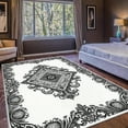thumbnail image 4 of 5'x7' washable carpet carpet washable farmhouse area rug halloween area rug octagon area rug, 4 of 10