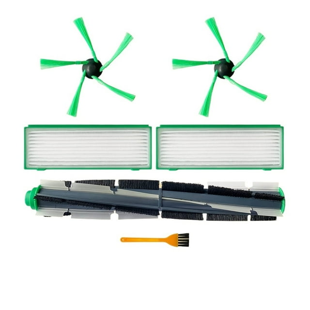 Compatible Compatible With Vorwerk Kobold VR200 VR300 Vacuum Cleaner Replacement Kit Spare Main Roller Brush Spin Brush Hepa Filter Package