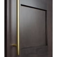 thumbnail image 4 of GlideRite 9 in. Center Solid Modern Cabinet Bar Pulls, Satin Gold, Pack of 25, 4 of 4