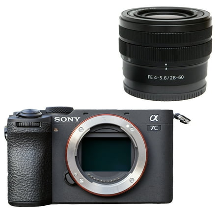 Sony a7C II Mirrorless Camera with 28-60mm Lens (Black) ILCE-7CM2L/B