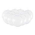 thumbnail image 2 of Yuarrent 10pcs bolas rellenas transparentes adornos bolas decoración del árbol de navidad Kits de decoración para fiestas 4cm Yuarrent HA1835-01, 2 of 6