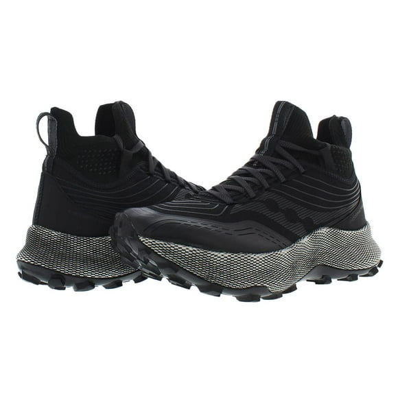 Saucony Endorphin Mid Mens Shoes Size 12, Color: Black