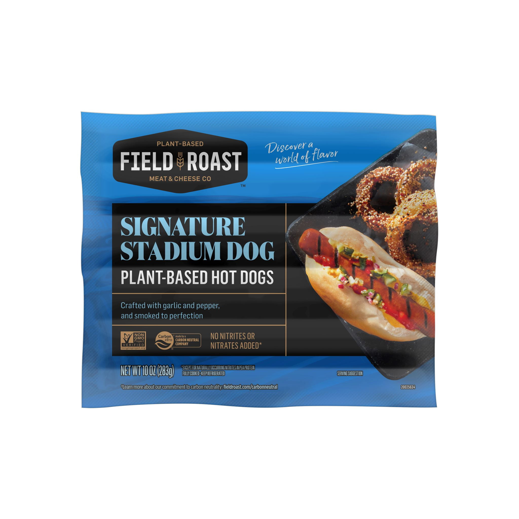 Field Roast Signature Stadium Dog Plant-Based Hot Dogs 10 oz.