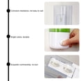 thumbnail image 4 of Shisuyan Wall Mountable Soap Liquid Box Transparent 1Pack 8.7X3.3In, 4 of 9