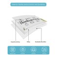 thumbnail image 4 of Twin XL Quilt Bedding Set, Happy Thanksgiving Reversible Summer Quilt 3 Pieces, Maple Leaves Floral Pumpkins Fall Lightweight Bedspreads Coverlets with 2 Pillow Shams for All Seasons, 4 of 5