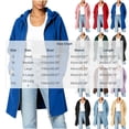 thumbnail image 3 of Nowekniz Women's Zip Up Hoodie, Long Tunic Fleece Sweatshirt Jacket, Long Sleeve Casual Fall Outerwear Coat with Pockets, 2026 Trendy Fall Outfits, 3 of 5