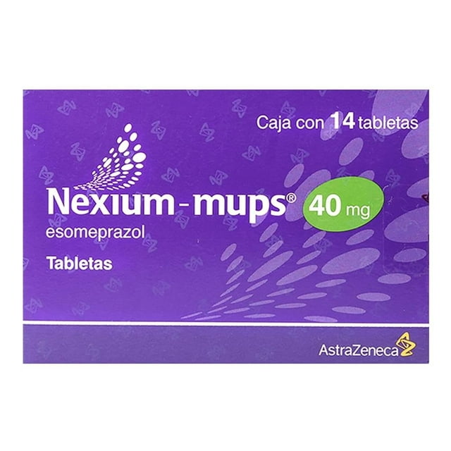 Nexium-mups Esomeprazol 40 mg 14 tabletas