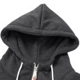 thumbnail image 6 of Evdexr Mens Zip Up Hoodie Long Sleeve Hooded Sweatshirt with Pockets 2026 Winter Trendy Athletic Jacket Slim Fit Lightweight Color Block Hoodies 2XL, 6 of 6