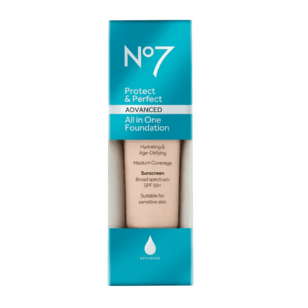 No7 Protect & Perfect Deeply Bronze Advanced All in One Foundation 30 ml