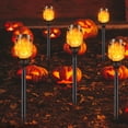 thumbnail image 1 of Luz De Antorcha De Llama Solar Luz Antorcha Camino 12LED Seguridad para Patio Calle Balcon ( ) Amarillo 6Pzs, 1 of 6