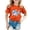 v#30Orange164, variant on Rggeeun Child Girls Blouse Cute Cartoon Animal Print Short Sleeve Crew Neck Knit Loose Soft Breathable for Summer Beach Lounging Graceful Tops,Orange,3-4 Years