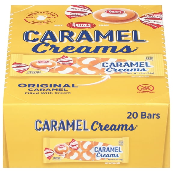 Goetzes Caramel Creams Caramel Creams, 20 ea