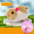 thumbnail image 3 of BotaniNest Electric Hamster Running Ball Bunny Toy Rolling Ball Learning To Crawl Cats And Dogs Artifact Cute Pet Turning Ball, 3 of 4