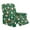 Santa Claus Snowman Snowflake Green, variant on SCRAWLGOD Christmas Recliner Chair Covers with Pocket Single Reclining Slipcover 4-Pieces Lazyboy Recliner Armchair Cover with Elastic Bottom for Pets, Santa Claus Snowman Snowflake Green