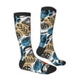 thumbnail image 3 of Bingfone Compression Socks For Women And Men Long Socks For Running Athletic Cycling Nurse-French Food, 3 of 9
