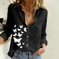thumbnail image 1 of Cardigans pour Femmes Femmes Imprimé Coton Manches Longues Camisole Carrière Bloues Cardigans Hauts en Liquidation, 1 of 7