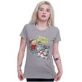 thumbnail image 3 of Dennis The Menace Winter Sleigh Ride Women's T Shirt Ladies Tee Brisco Brands S, 3 of 5