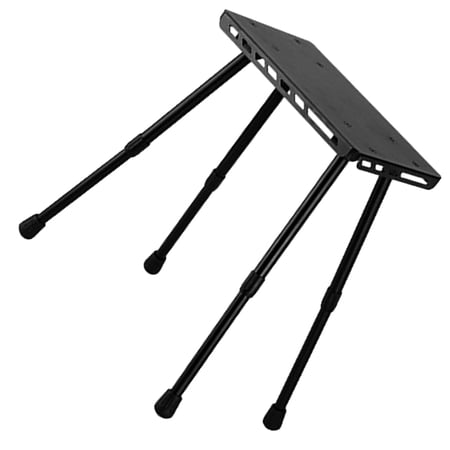 HOMEMAXS Outdoor Folding Table Tables Portable Camping Accessories up Individual Black