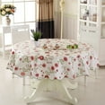 thumbnail image 4 of Wash-free Round Table Tablecloth Restaurant Oil-proof Tablecloth Waterproof PVC European Style Square Plant Flower Dining Table Coffee Table Cloth, 4 of 7