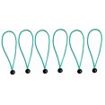 thumbnail image 2 of 6 piezas de 15 cm Heavy Duty Ball Bungee Cord Tie Cord Cord Canopy Straps Green Sunnimix Pelota Bungee Rope 6 ", 2 of 8