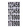 thumbnail image 1 of Linyer 10 Pieces Numbers Stickers Long-term Use Paste for Photo Album Premium Material Handmade for Envelopes Home Office Decals black-on-white  1.25*3.8CM, 1 of 5