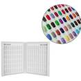 thumbnail image 3 of 120 Colors Nail Gel Polish Display Chart Nail Polish Color Card with 120 Tips Pink, 3 of 5