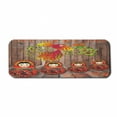 thumbnail image 1 of Ethnic Computer Mouse Pad, Folkloric Image with Traditional Russian Dols and Floral Bird Ornament on Wooden, Rectangle Non-Slip Rubber Mousepad Large, 31" x 12" Gaming Size, Multicolor, by Ambesonne, 1 of 2