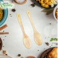 thumbnail image 6 of Wooden Kitchen Cooking Spoon, Solid Large Wood Serving Spoons for Stirring, Mixing, Non Stick Kitchen Utensil, Tableware, Scoop Ladle for Stews, Soups, Pasta, Salad, Sauce (3), 6 of 6
