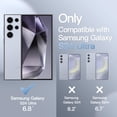 thumbnail image 2 of JETech Matte Case for Samsung Galaxy S24 Ultra 5G, Frosted Translucent Back Protective Slim Phone Cover, Anti-Fingerprints (Titanium Blue), 2 of 6
