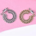 thumbnail image 3 of Kit de dilatadores de oreja de acero inoxidable (1 par, 0G/00G, 6-12 mm, 10 mm) 10mm, 3 of 9
