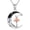 Ballet, variant on Sterling Silver Sport Necklace Basketball/Football/Reading/Running/Softball/Golf/Tennis/Gymnastics/Ballet/Violin Pendant Black Crescent Moon Necklace Gothic Graduation Gifts for Women Sports Fans