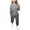 Gray, variant on Diufon Girls Athletic Sets Spring Summer Gradient Color Long Sleeve Tops and Drawstring Pants with Pockets