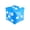 Blue, variant on 1 Pcs Inflatable Dice,11.8" Dice for Indoor and Outdoor Broad Game, Ludo and Pool Party，Lawn Swimming Pool Birthday Party Favor Bunco Night Board Game Christmas Decoration Blue