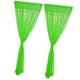 thumbnail image 1 of Inteprter Cortina de cocina de 2 paneles, puerta transparente, ventana, gasa, café, 200 x 270 cm Decoración del hogar Verde 100 x 270 cm 2 piezas, 1 of 1