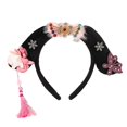 thumbnail image 3 of Ancient Girl Hair Band Niños Niñas Hairband Headpiece Fancy Chinese Ancient Headband para cumpleaños Prom Performance para niñas Regalo Borlas Hugo sombreros de cosplay, 3 of 10