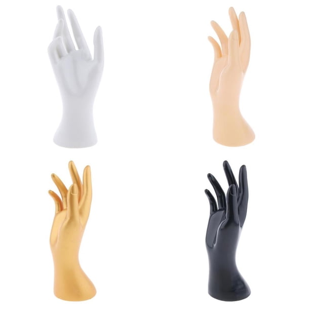 Modelo de mano del maniquí del organizador del soporte de exhibición de la joyería para mujer