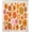 Orange Flowers, variant on Shower Curtain Cartoon Happy Easter Bunny Egg Waterproof Machine Washable Fabric Bathroom Decor Bath Curtains with Hooks 72 x 72 Inches