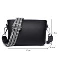 thumbnail image 2 of Bolso clásico de piel de vaca de primera capa bolso de mano suave para mujer portátil Simple para el trabajo, 2 of 9