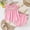 3b Pink, variant on Baby Girl Clothes 9-12 Months Toddler Baby Girls Summer Linen Clothes Floral Sleeveless Ruffled Tank Shirt Top Short Set 12 18 24 Month 2T 3T